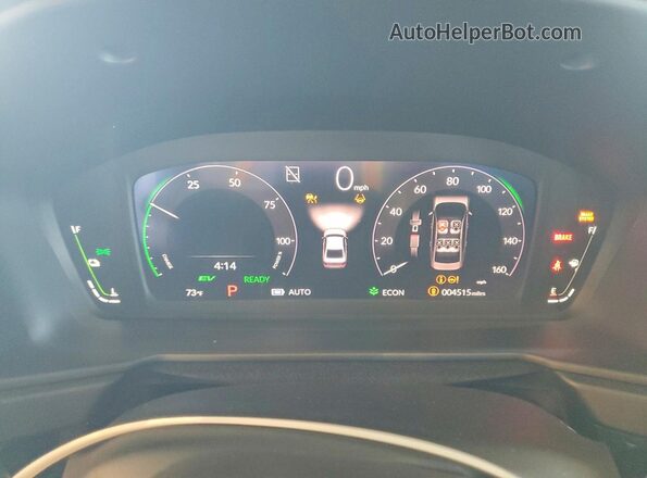 1HGCY2F72TA006937 2026 HONDA ACCORD White Вид щитка приладів