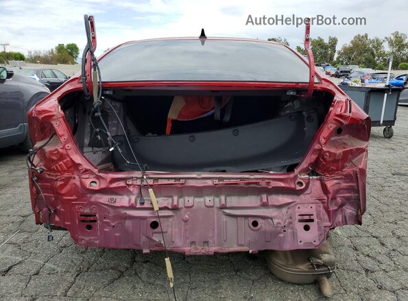 1HGCY2F73PA070183 2023 HONDA ACCORD Red Вид ззаду
