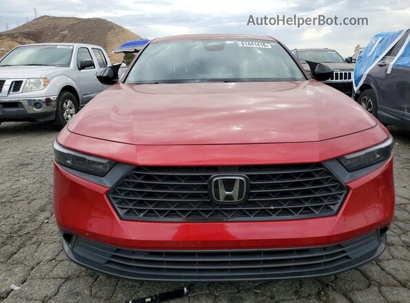 1HGCY2F73PA070183 2023 HONDA ACCORD Red Вид спереду
