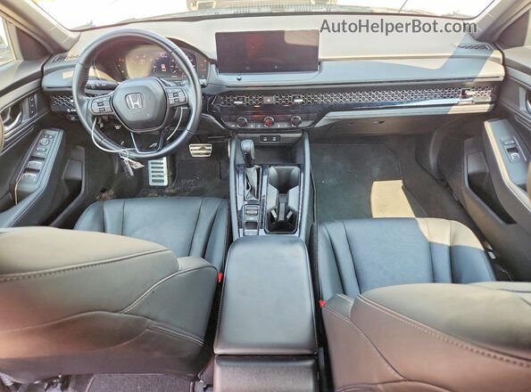 1HGCY2F73RA069036 2024 HONDA ACCORD Silver Вид панелі приладів