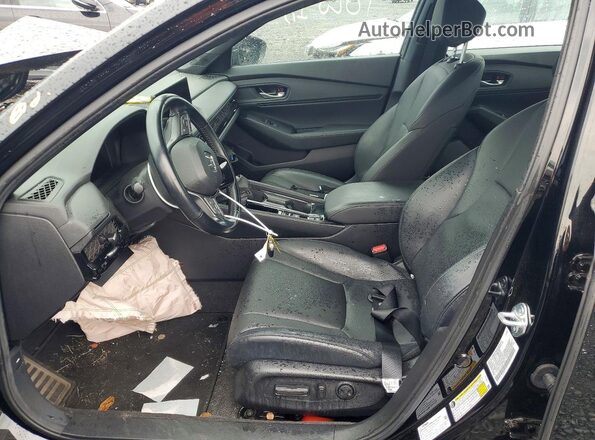 1HGCY2F73SA017833 2025 HONDA ACCORD Черный Вид салона спереди