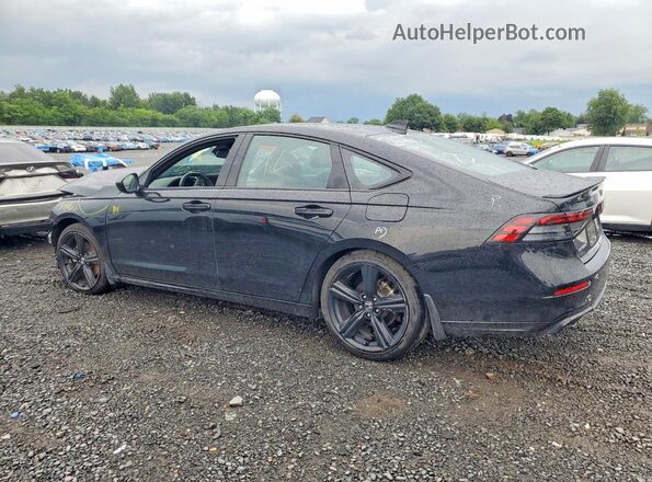 1HGCY2F73SA017833 2025 HONDA ACCORD Черный Задняя левая четверть