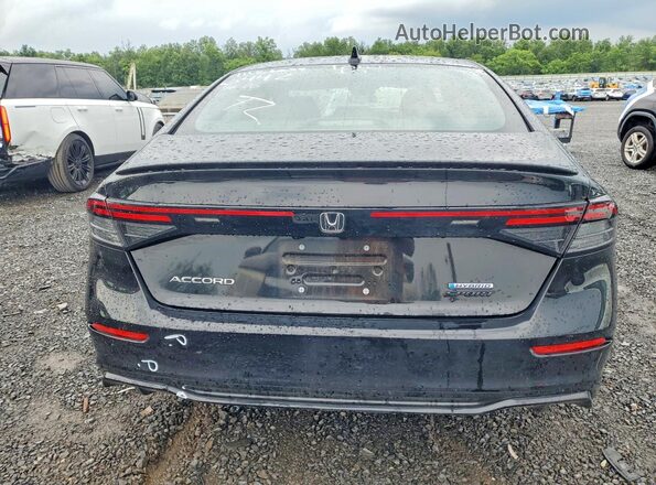 1HGCY2F73SA017833 2025 HONDA ACCORD Черный Вид сзади