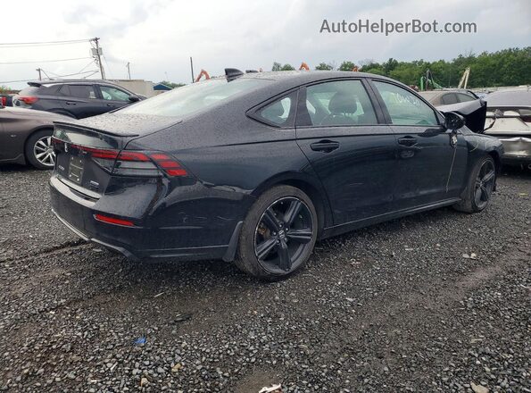 1HGCY2F73SA017833 2025 HONDA ACCORD Черный Задняя правая четверть