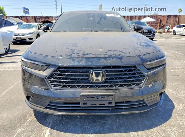 1HGCY2F73SA024734 2025 HONDA ACCORD Black Widok z przodu