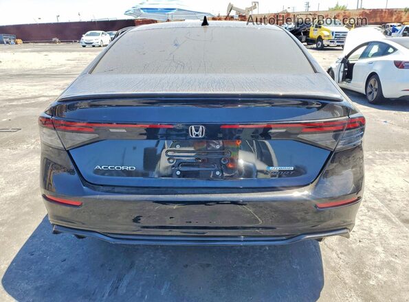 1HGCY2F73SA024734 2025 HONDA ACCORD Black Widok z tyłu