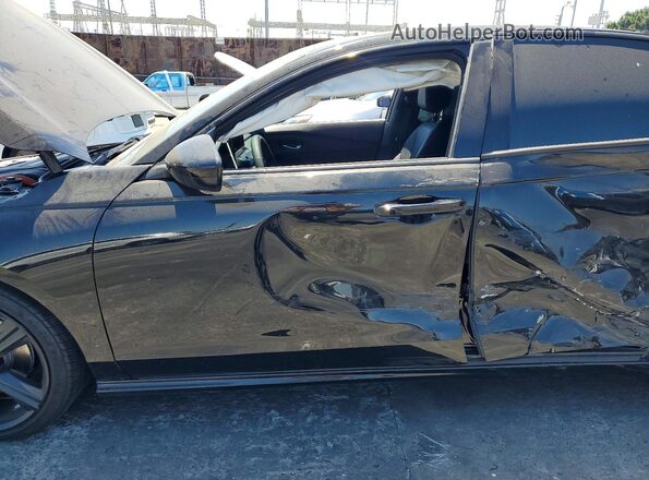 1HGCY2F73SA024734 2025 HONDA ACCORD Black Widok wnętrza z przodu