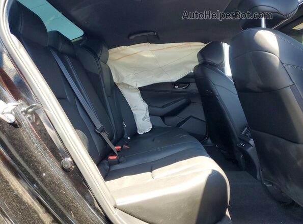 1HGCY2F73SA024734 2025 HONDA ACCORD Black Widok tylnych siedzeń