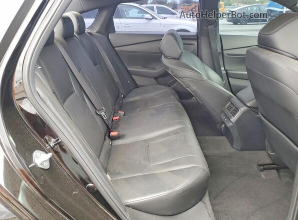 1HGCY2F73SA044806 2025 HONDA ACCORD Black უკანა სავარძლების ხედი