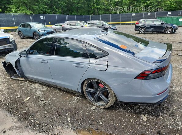1HGCY2F74PA010459 2023 HONDA ACCORD Gray Trasero izquierdo