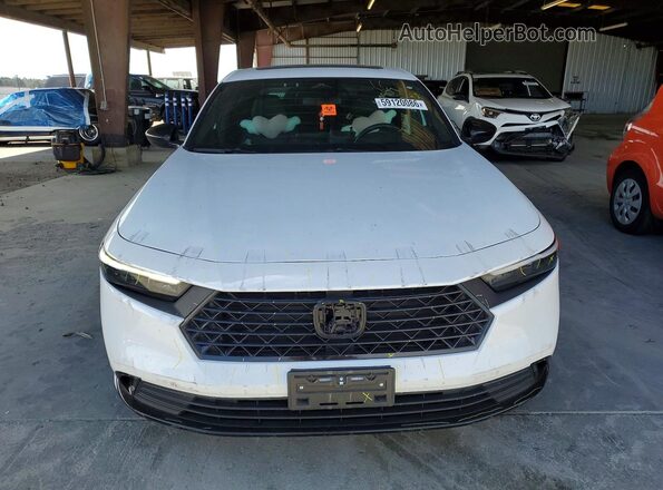 1HGCY2F74PA017153 2023 HONDA ACCORD White წინა ხედი