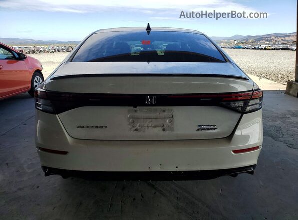 1HGCY2F74PA017153 2023 HONDA ACCORD White უკანა ხედი