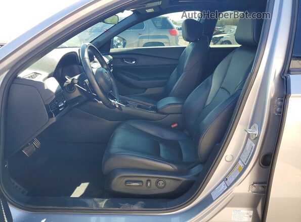 1HGCY2F74PA041730 2023 HONDA ACCORD Silver Вид салону спереду