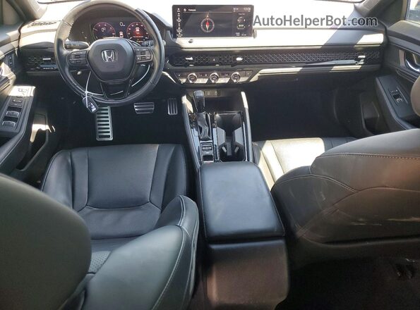 1HGCY2F74PA041730 2023 HONDA ACCORD Silver Вид панелі приладів