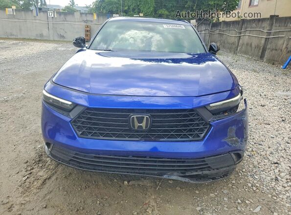 1HGCY2F74RA038099 2024 HONDA ACCORD Синий Вид спереди