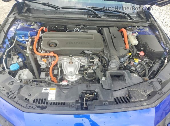 1HGCY2F74RA038099 2024 HONDA ACCORD Синий Вид задней части салона