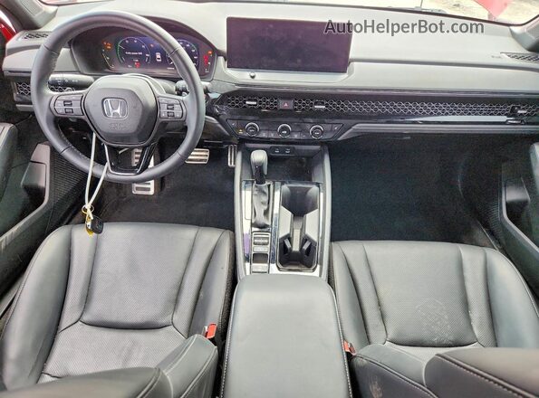1HGCY2F75RA042968 2024 HONDA ACCORD Brown Вид панелі приладів