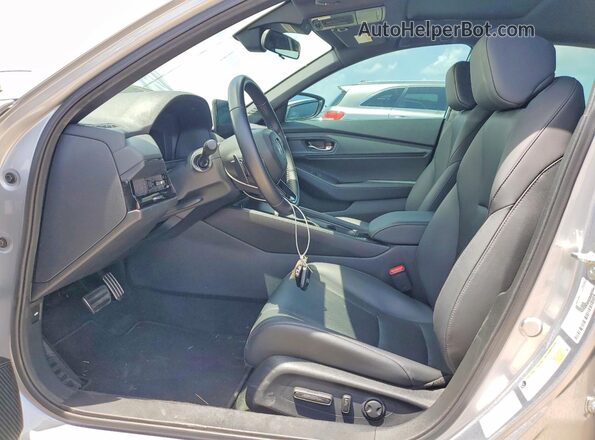 1HGCY2F75SA042099 2025 HONDA ACCORD Silver წინა სალონის ხედი
