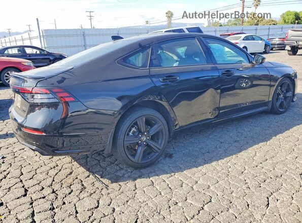 1HGCY2F75SA083963 2025 HONDA ACCORD Black Задня права чверть