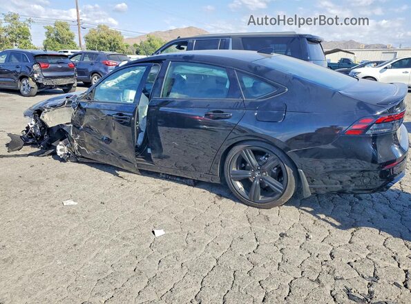 1HGCY2F75SA083963 2025 HONDA ACCORD Black Задня ліва чверть