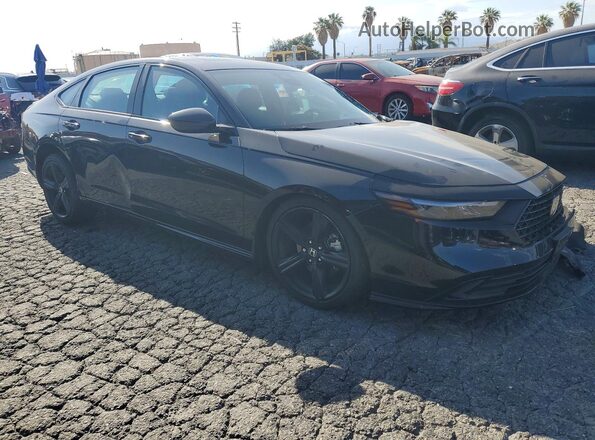 1HGCY2F75SA083963 2025 HONDA ACCORD Black Передня права чверть