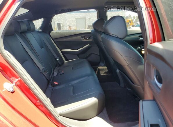 1HGCY2F76PA018661 2023 HONDA ACCORD Красный Вид задних сидений