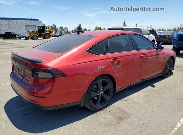 1HGCY2F76PA018661 2023 HONDA ACCORD Красный Задняя правая четверть
