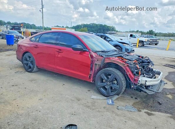 1HGCY2F76SA000363 2025 HONDA ACCORD Red Przód prawy