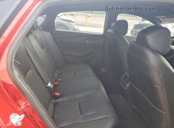 1HGCY2F76SA000363 2025 HONDA ACCORD Red Widok tylnych siedzeń