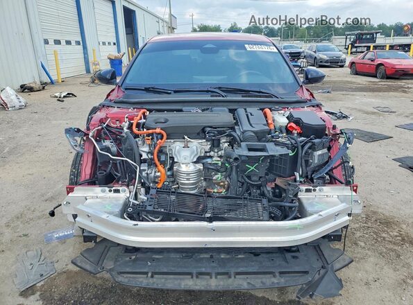 1HGCY2F76SA000363 2025 HONDA ACCORD Red Widok z przodu