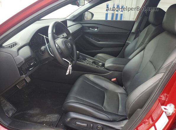 1HGCY2F76SA000363 2025 HONDA ACCORD Red Widok wnętrza z przodu