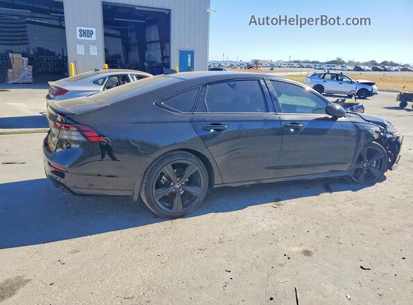 1HGCY2F76SA045688 2025 HONDA ACCORD Black Հետևի աջ