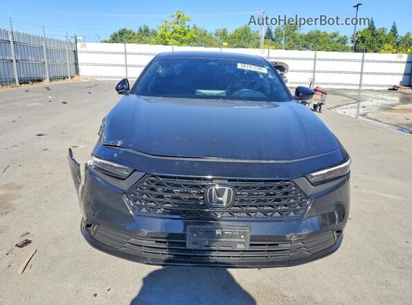 1HGCY2F76SA045688 2025 HONDA ACCORD Black Դիմացի տեսք