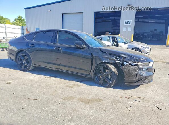 1HGCY2F76SA045688 2025 HONDA ACCORD Black Առջևի աջ
