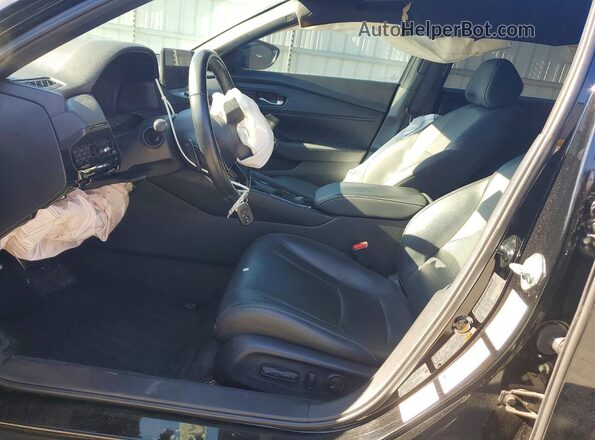 1HGCY2F76SA045688 2025 HONDA ACCORD Black Սալոնի դիմացի տեսք