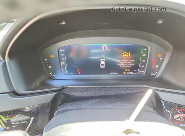 1HGCY2F76SA045688 2025 HONDA ACCORD Black Սարքավորումների վահանակի տեսք