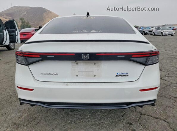1HGCY2F77RA021331 2024 HONDA ACCORD White Rear view