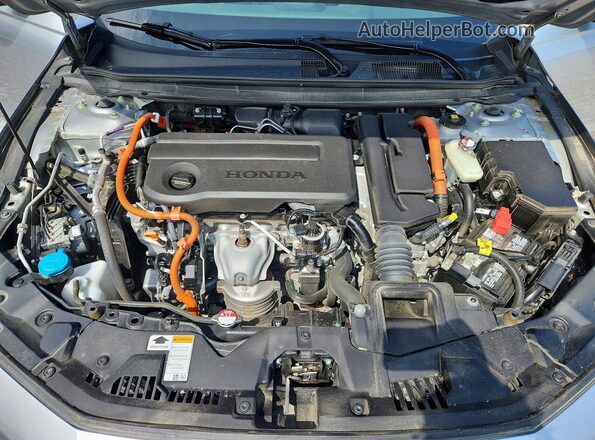 1HGCY2F77RA051963 2024 HONDA ACCORD Silver Widok wnętrza z tyłu