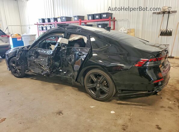 1HGCY2F77SA005992 2025 HONDA ACCORD Black Trasero izquierdo