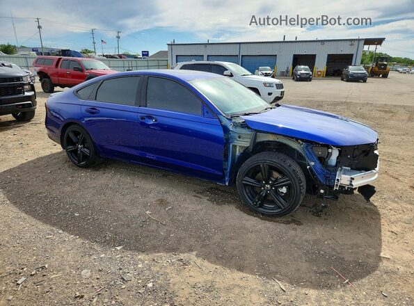1HGCY2F77SA071152 2025 HONDA ACCORD Синий Передняя правая четверть