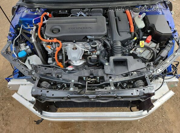 1HGCY2F77SA071152 2025 HONDA ACCORD Синий Вид задней части салона