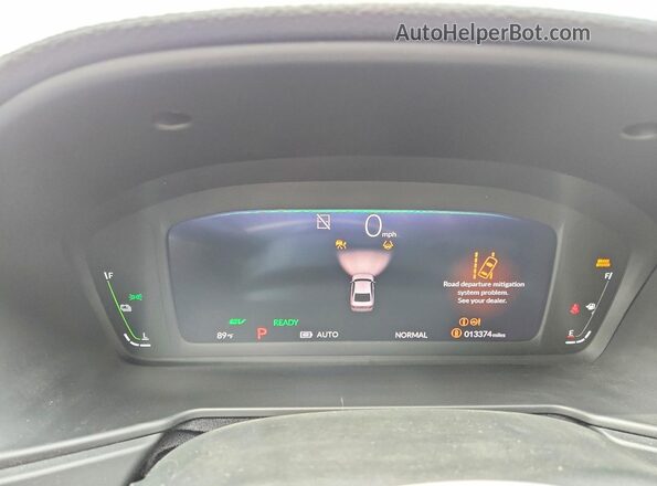 1HGCY2F77SA071152 2025 HONDA ACCORD Синий Вид щитка приборов