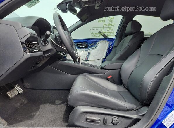 1HGCY2F77SA071152 2025 HONDA ACCORD Синий Вид салона спереди