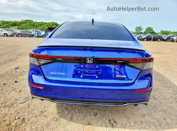 1HGCY2F77SA071152 2025 HONDA ACCORD Синий Вид сзади
