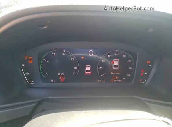 1HGCY2F77TA014077 2026 HONDA ACCORD Black Vista del cuadro de instrumentos