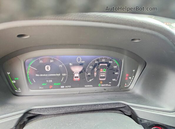 1HGCY2F78PA038703 2023 HONDA ACCORD Gray Սարքավորումների վահանակի տեսք
