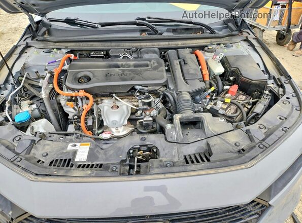 1HGCY2F78PA038703 2023 HONDA ACCORD Gray Սալոնի հետևի տեսք