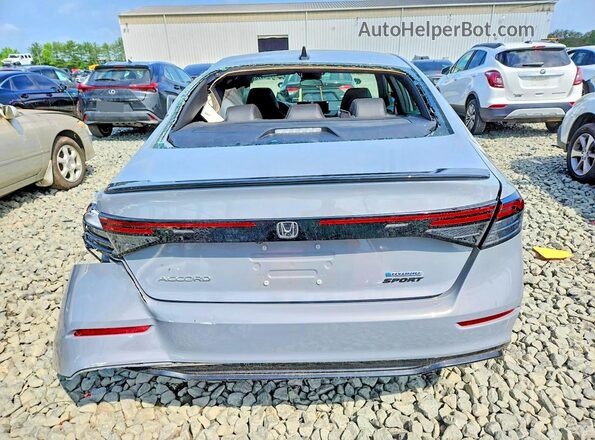 1HGCY2F78PA062287 2023 HONDA ACCORD Gray Вид ззаду