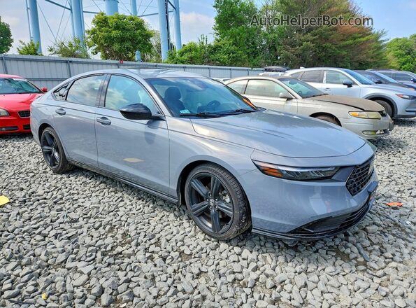 1HGCY2F78PA062287 2023 HONDA ACCORD Gray Передня права чверть