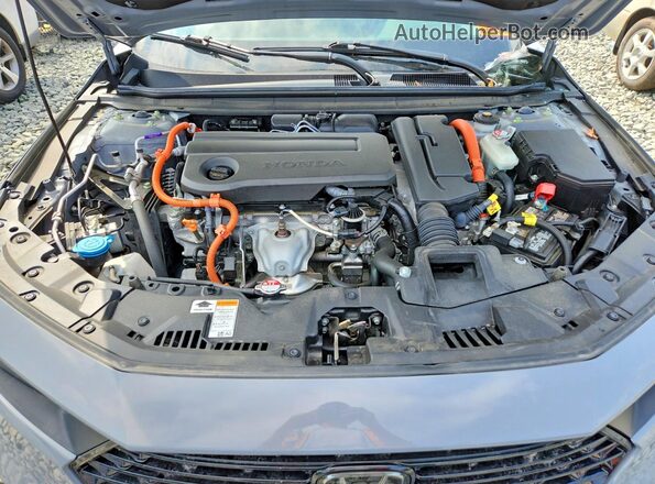 1HGCY2F78PA062287 2023 HONDA ACCORD Gray Вид задньої частини салону